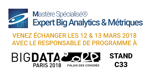 Data Scientist à Paris - MS Expert Big Analytics de l'UTT