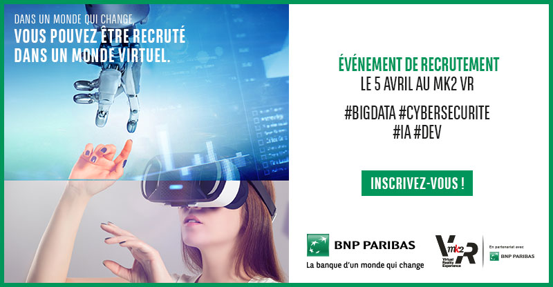 AfterWork Recrutement BNP Paribas - 5 avril 2018