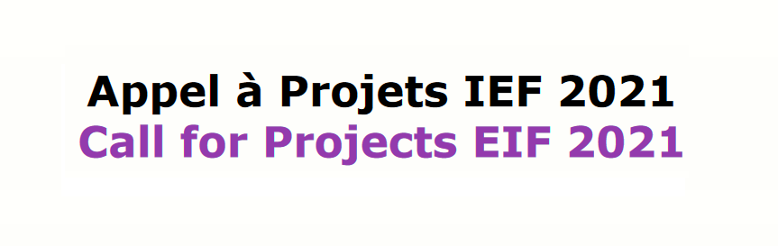 [Submit Your Project Now! Call for Projects IEF 2021 – DIGITAL FINANCE – AI MACHINE LEARNING – FINTECH – RISKS